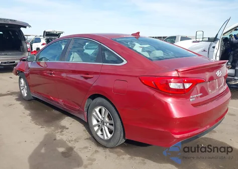 2016 Hyundai Sonata Se from USA, damaged, VIN 5NPE24AF7GH343928
